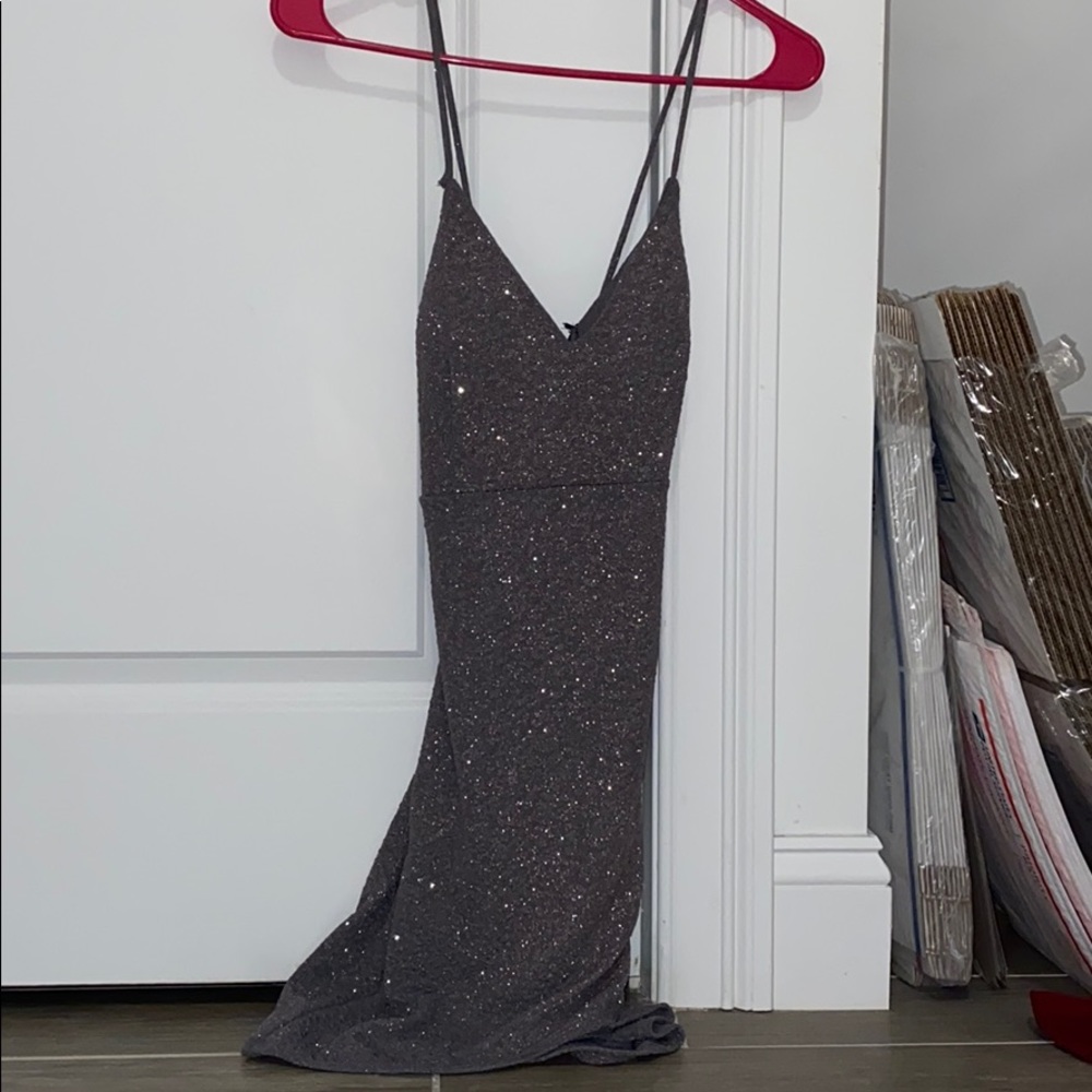 windsor sparkly mini dress